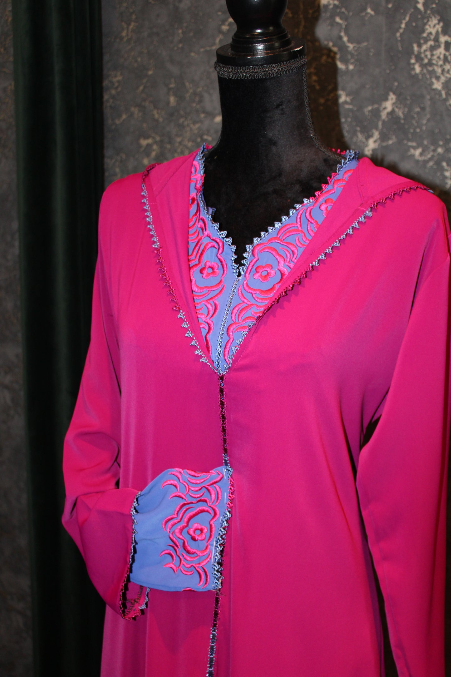 Jelaba Casablanca fuchsia/Blue