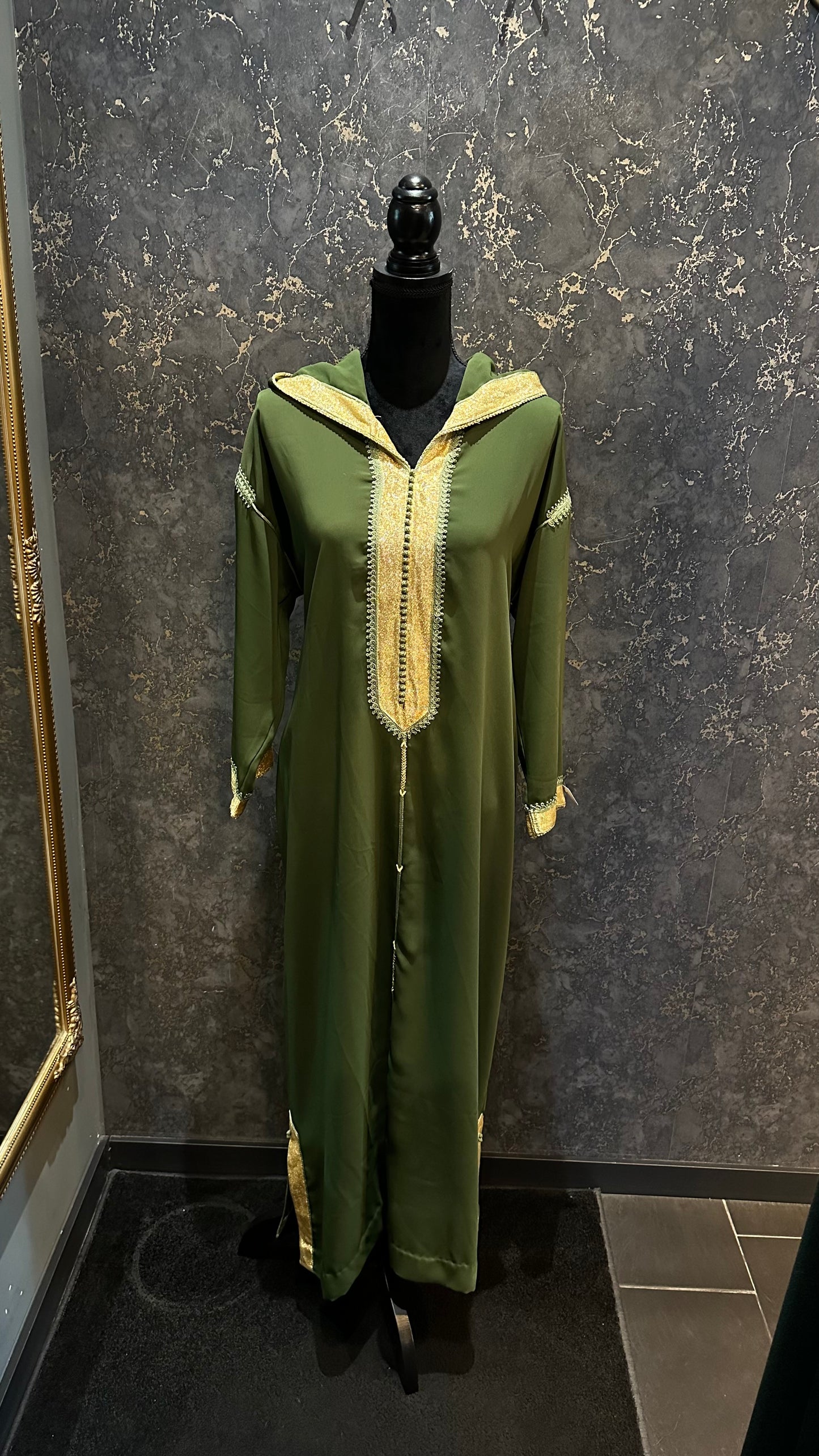 Jellaba Meknès Olive Green