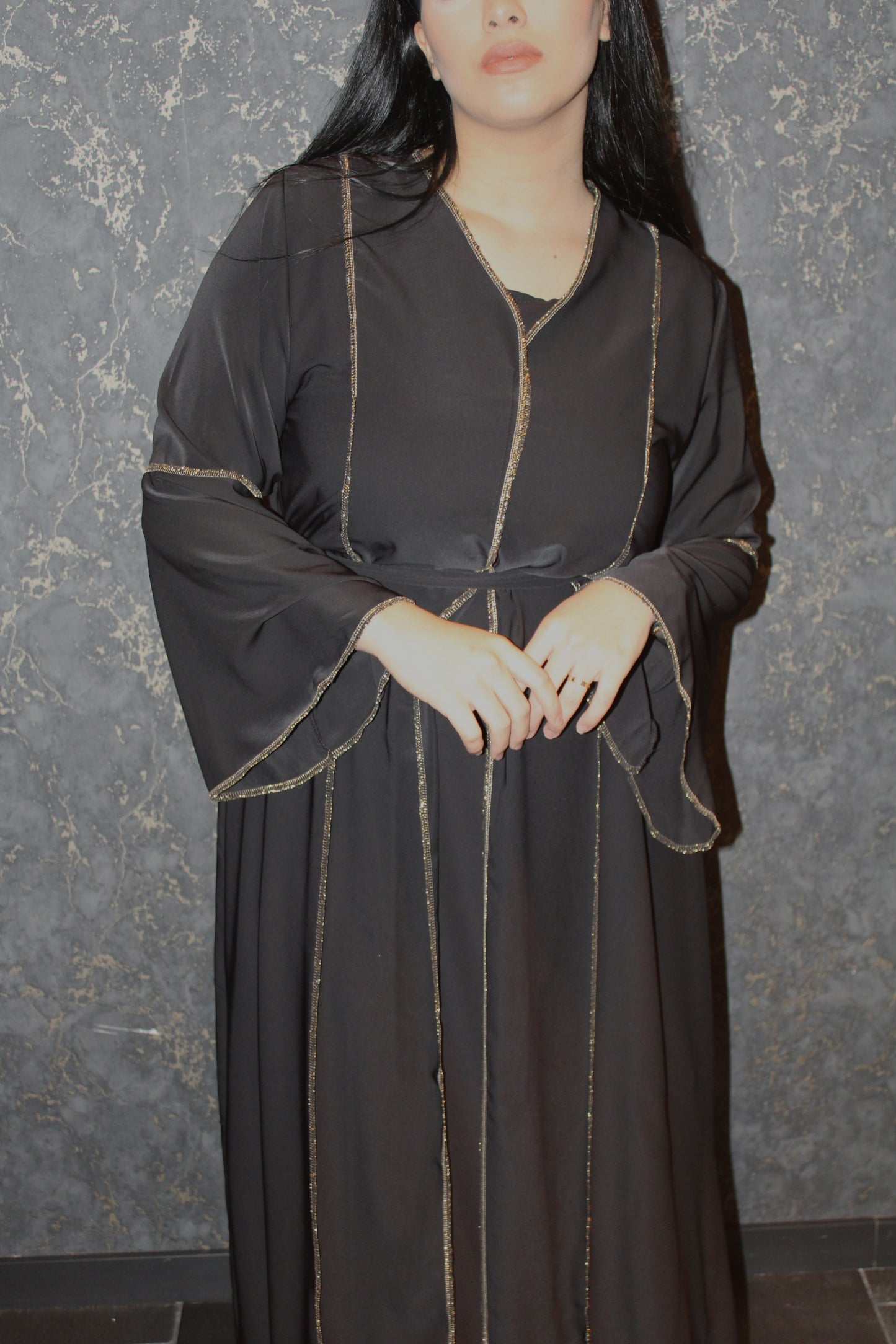 Agadir abaya Black