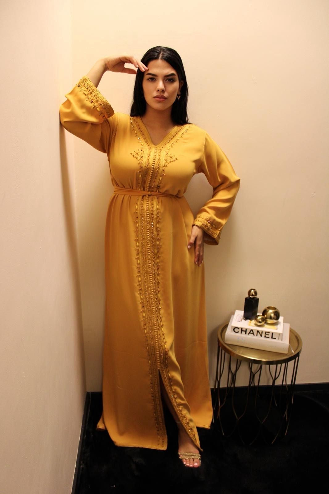 Caftan Tetouan yellow