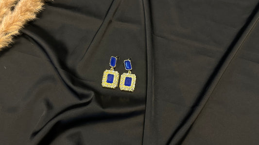 Royal blue earrings