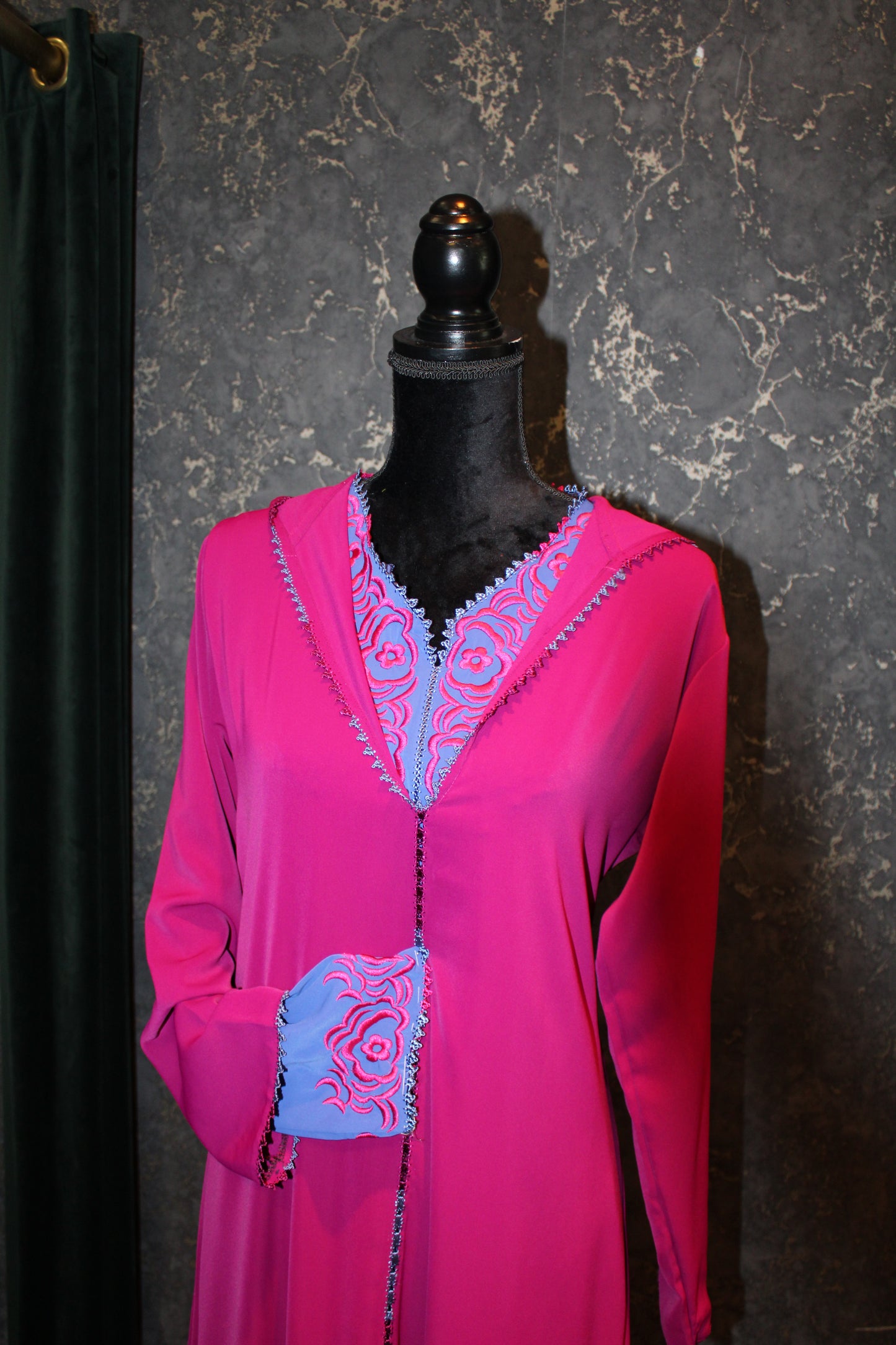 Jelaba Casablanca fuchsia/Blue