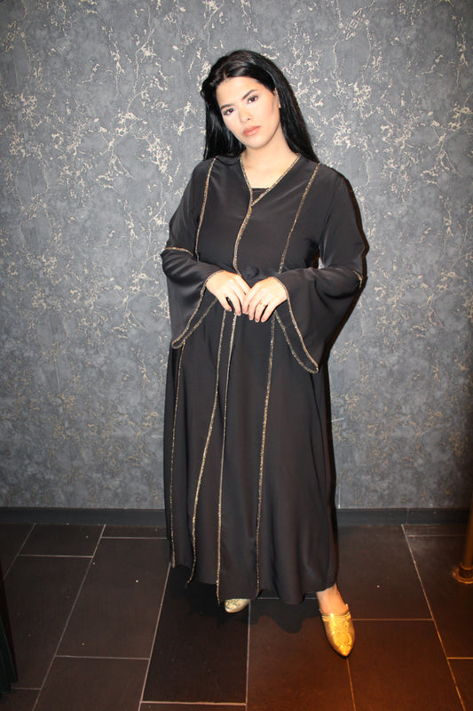 Agadir abaya Black