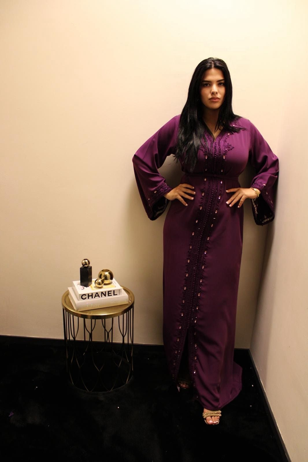 Caftan Tetouan purple