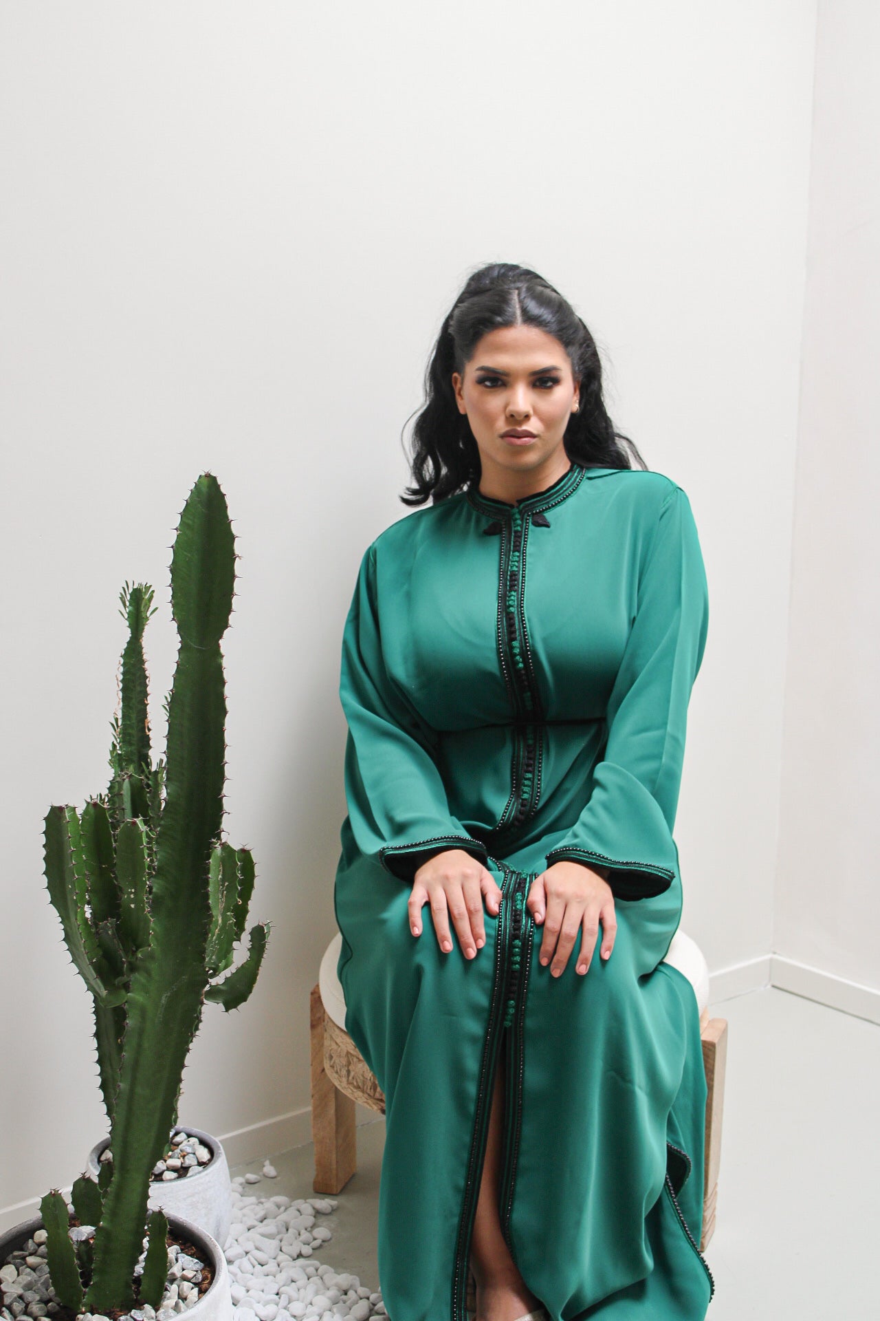 Caftan Rabat green