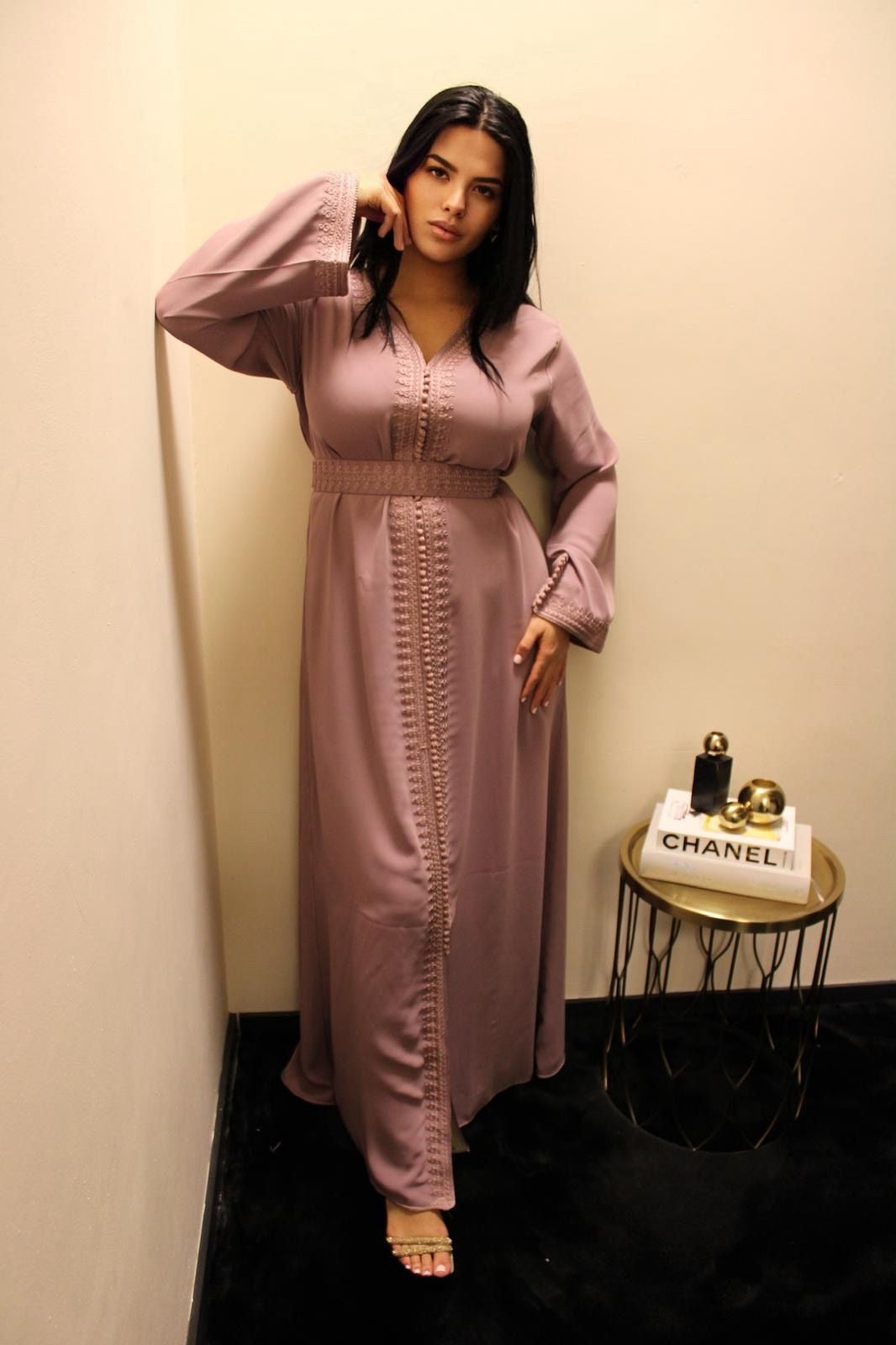 Caftan Al Hoceima old pink