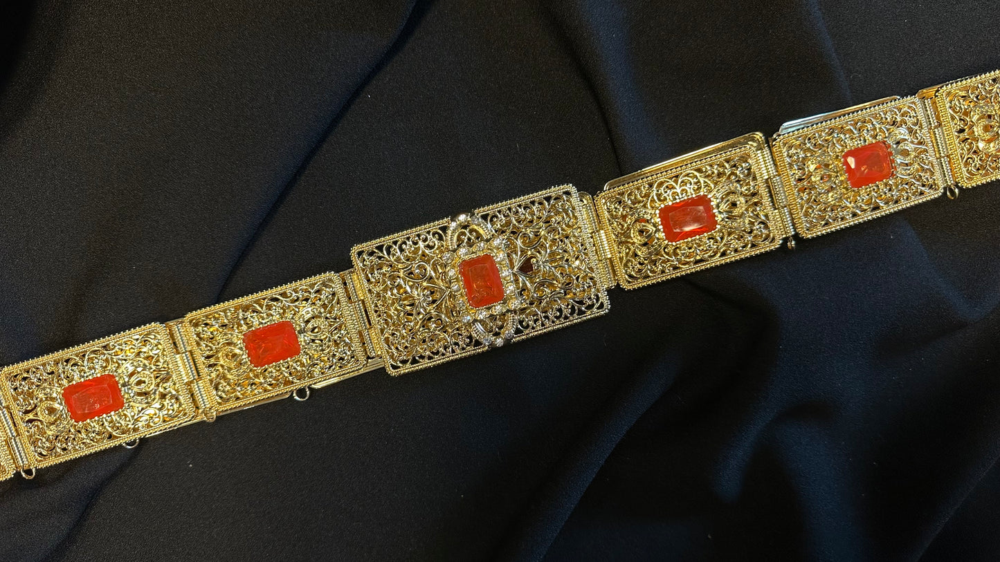 Azrou belt Orange