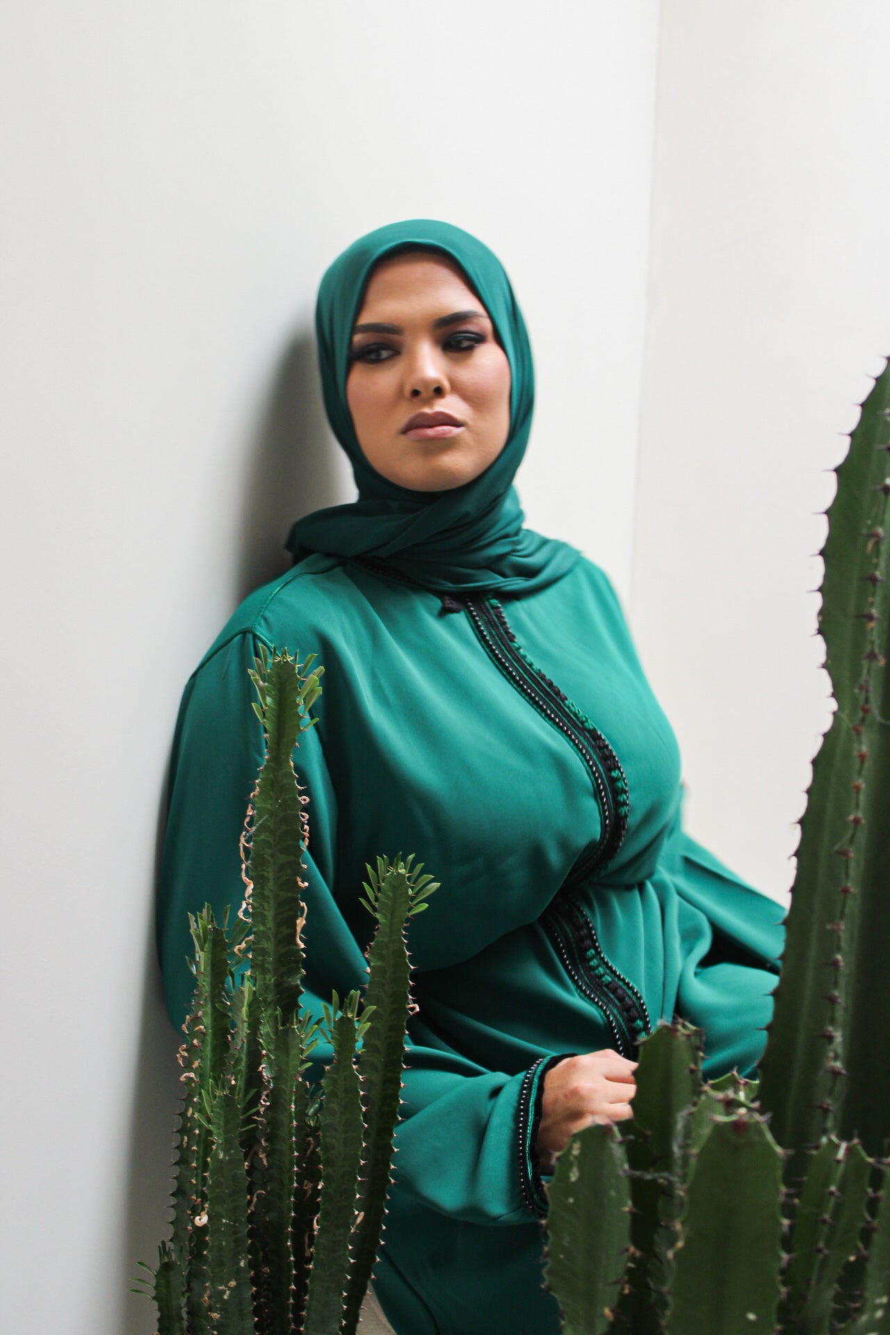 Caftan Rabat green